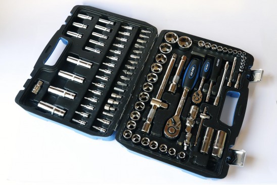 Dopsleutelset 1/4" en 1/2" 94-delig