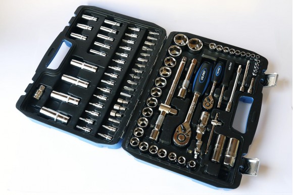 Dopsleutelset 1/4" en 1/2" 94-delig