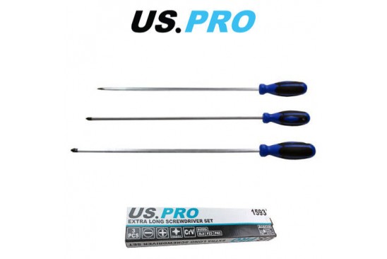 Schroevendraaierset 500 mm lang 3-delig