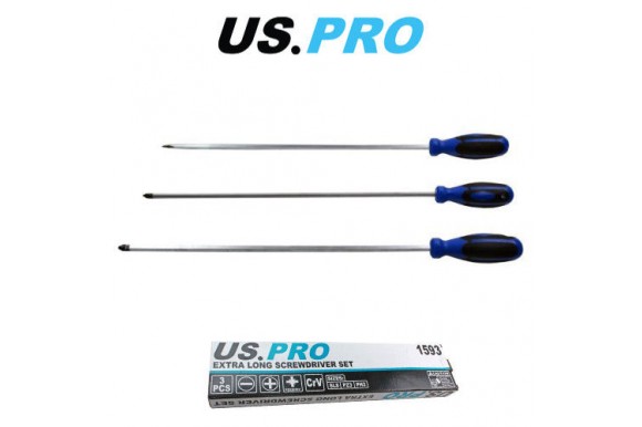 Schroevendraaierset 500 mm lang 3-delig