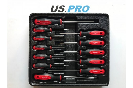 Torx schroevendraaierset 12-delig