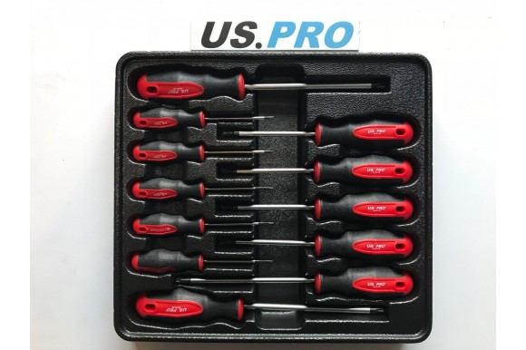 Torx schroevendraaierset 12-delig