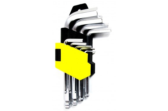 Inbussleutelset 9-delig