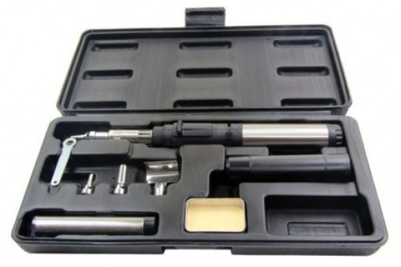 Gassoldeerboutset voor butaan gas 8-delig 