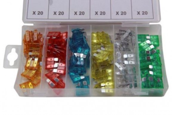 Autozekering assortiment 120-delig