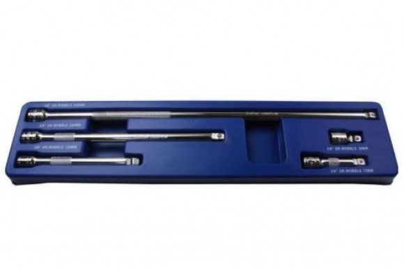 Verlengstukkenset "wobble" 3/8" 5-delig 