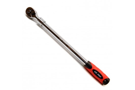 Uitschuifbare ratel 72-tandig 460 - 610 mm lang 1/2"