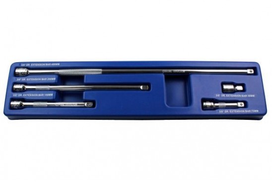 Verlengstukkenset 3/8" 5-delig