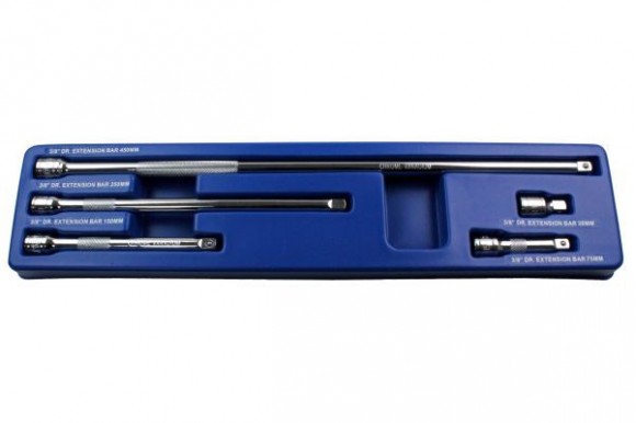 Verlengstukkenset 3/8" 5-delig