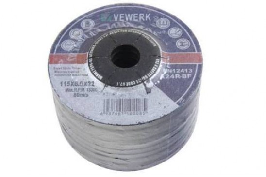 Slijpschijven 115 x 6,0 x 22,2 mm 100 stuks