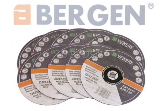 Doorslijpschijven 230 x 2,0 x 22,2 mm 25 stuks