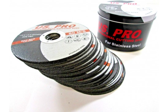 Doorslijpschijven 115 x 22,2 x 1,0 mm 50 stuks