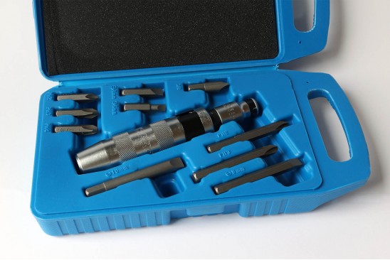 Slagschroevendraaierset 1/2" 11-delig