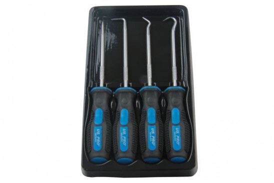 Hakenset "pick & hook" kort 135 mm 4-delig