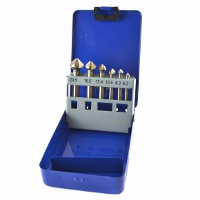 Verzinkborenset HSS 6-delig