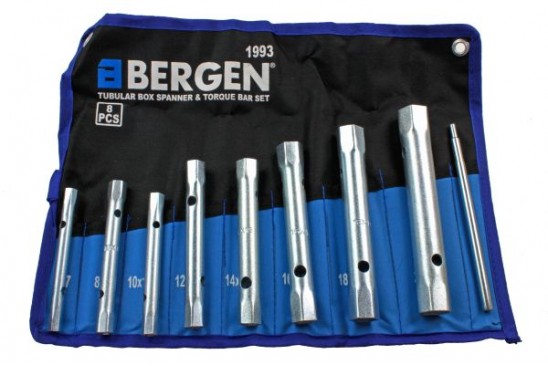 Pijpsleutelset 6 tot 22 mm 8-delig 