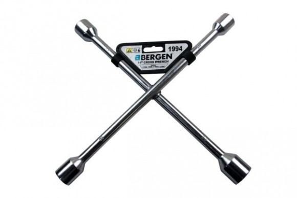 Kruissleutel voor auto, caravan en aanhangwagen