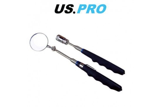 Telescopische magneetpen met led lamp en telescopische inspectiespiegel 