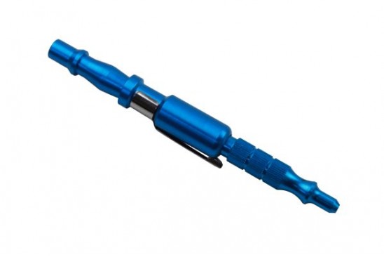 Mini blaaspistool/ luchtpistool penstijl 