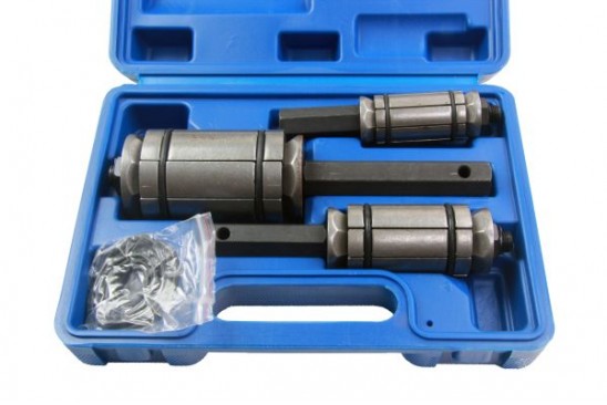 Uitlaatpijp ruimer set 28 tot 89 mm 3-delig 