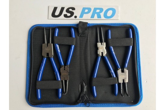 Borgveertangenset 175 mm 4-delig