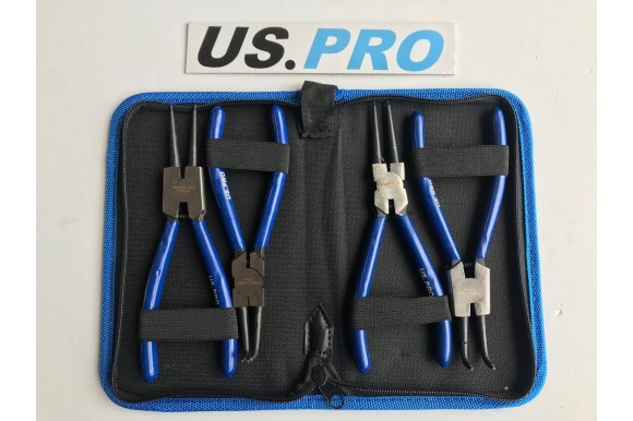 Borgveertangenset 175 mm 4-delig