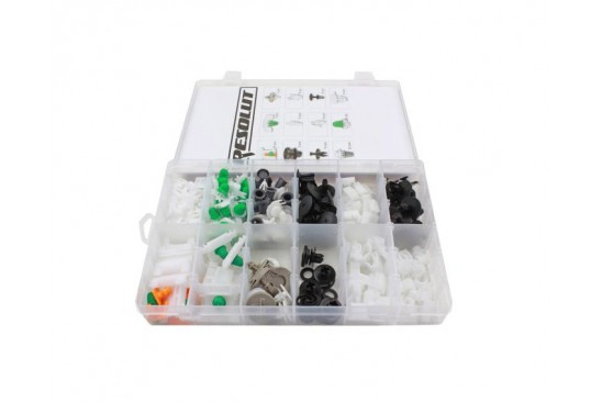 Assortiment bekleding clips voor Audi 160-delig