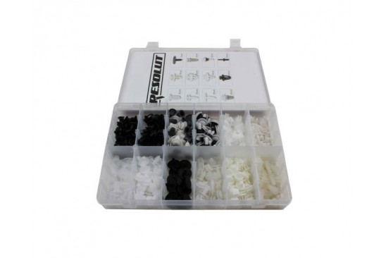 Assortiment bekleding clips voor Citroen en Peugeot 345-delig 