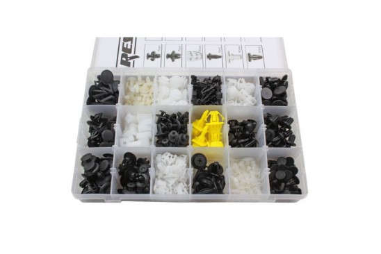 Assortiment bekleding clips voor Honda 418-delig