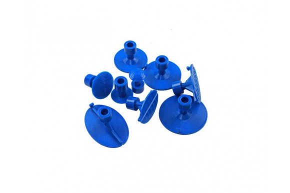 Assortiment uitdeuk pads / lijm pads in verschillende vormen en maten 20-delig 