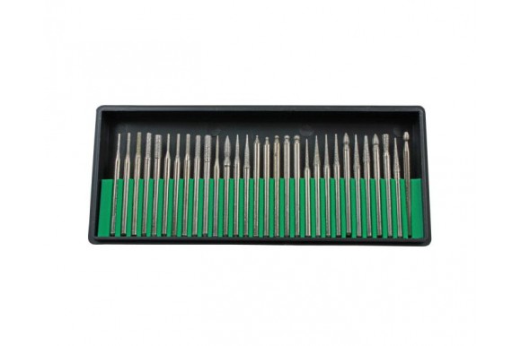 Diamant stiftfrezenset voor multitool 30-delig 