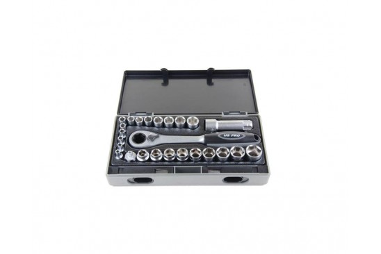 Doorsteek doppenset 25-delig 