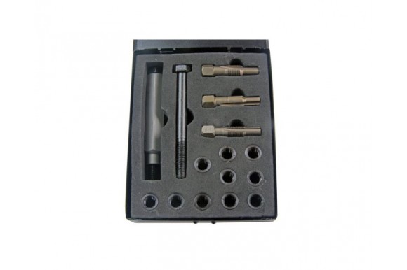 Gloeibougie / gloeiplug schroefdraad reparatie set M10 x 1.00