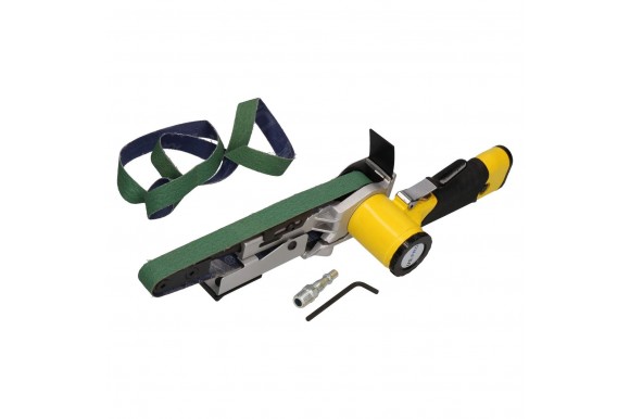 Professionele bandschuurmachine / Powerfile op perslucht 520 x 20 mm 