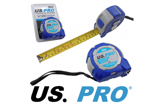 Rolmaat nylon gecoat 7,5 meter lang 