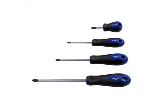 Schroevendraaierset Japanse industriestandaard (JIS) 4-delig 