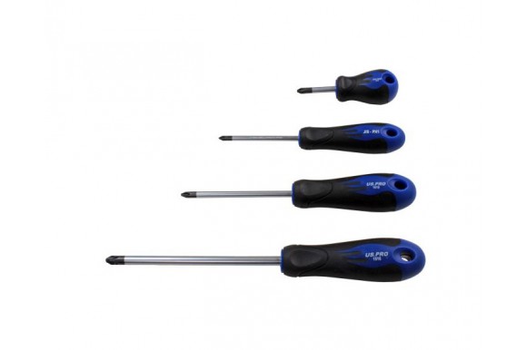 Schroevendraaierset Japanse industriestandaard (JIS) 4-delig 