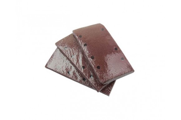 Schuurvel met klitteband 190 x 93 mm verschillende korrel groftes 10 stuks 