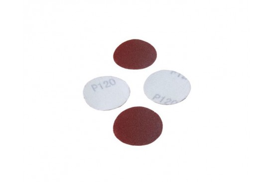 Velcro schuurschijven met klitteband 50 mm korrel 120 (100 stuks)