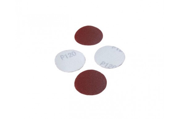 Velcro schuurschijven met klitteband 50 mm korrel 120 (100 stuks)